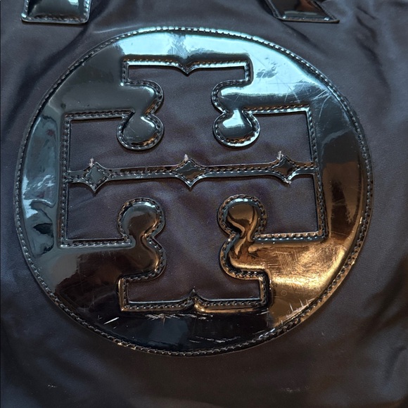 Tory Burch Black Nylon Tote - Picture 3 of 11